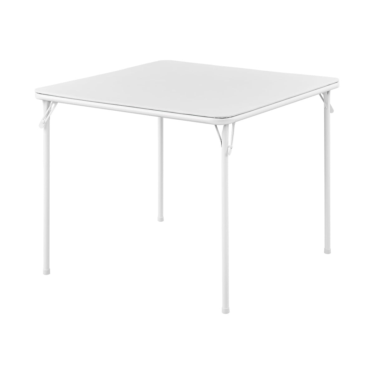 Square Folding Table with Collapsible Legs White S399