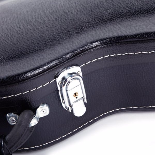 Black Molded Hard Case for Electric Guitar Q39243
