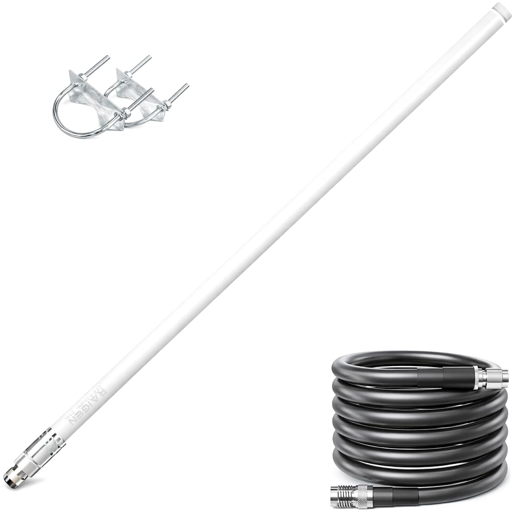 8 dBi LoRa 915 MHz Outdoor Omni-Directional Antenna with 5ft Cable V623165