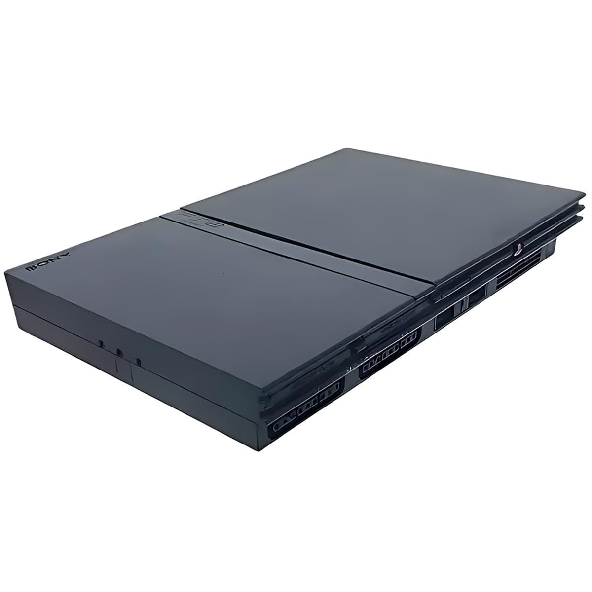 Black PlayStation 2 Console with 2 Wireless Controllers P486162