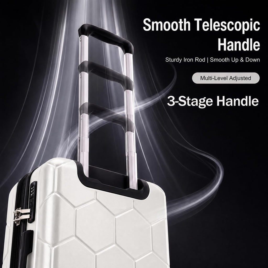 20 Inch Hardshell Expandable Carry On Luggage with TSA Lock E5429