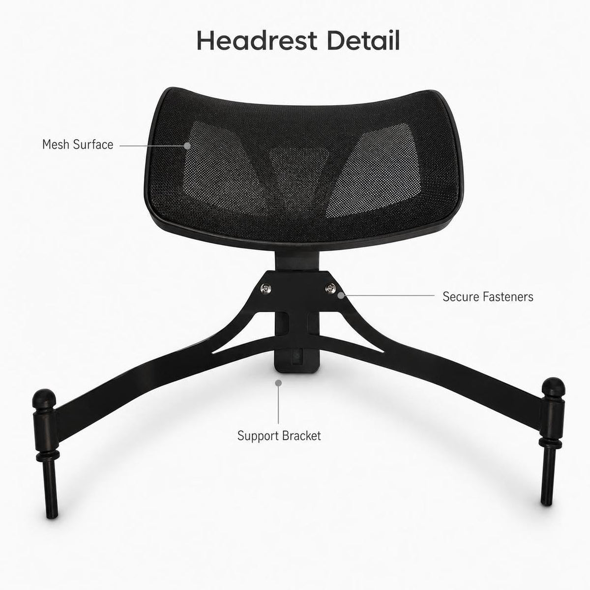 Foldable Adjustable Height Director Chair with Headrest L89351