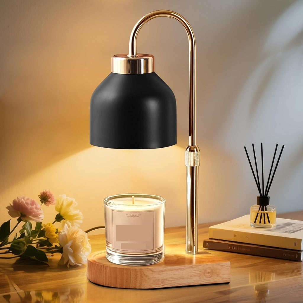 Height Adjustable Dimmable Candle Warmer Lamp with Timer S431973