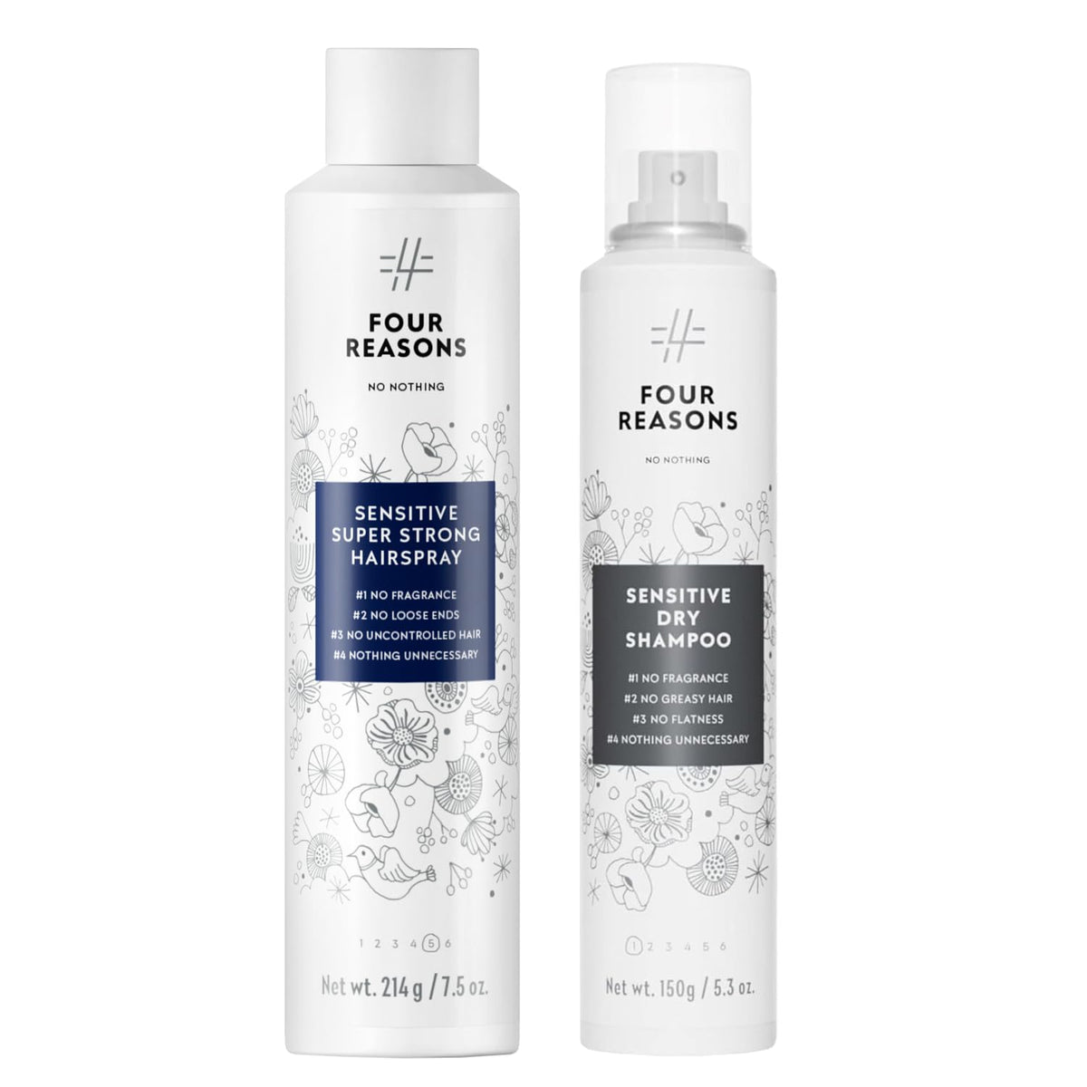 Sensitive Hairspray & Dry Shampoo W2898