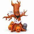 8FT Halloween Inflatable Ghost Tree Decoration X5785