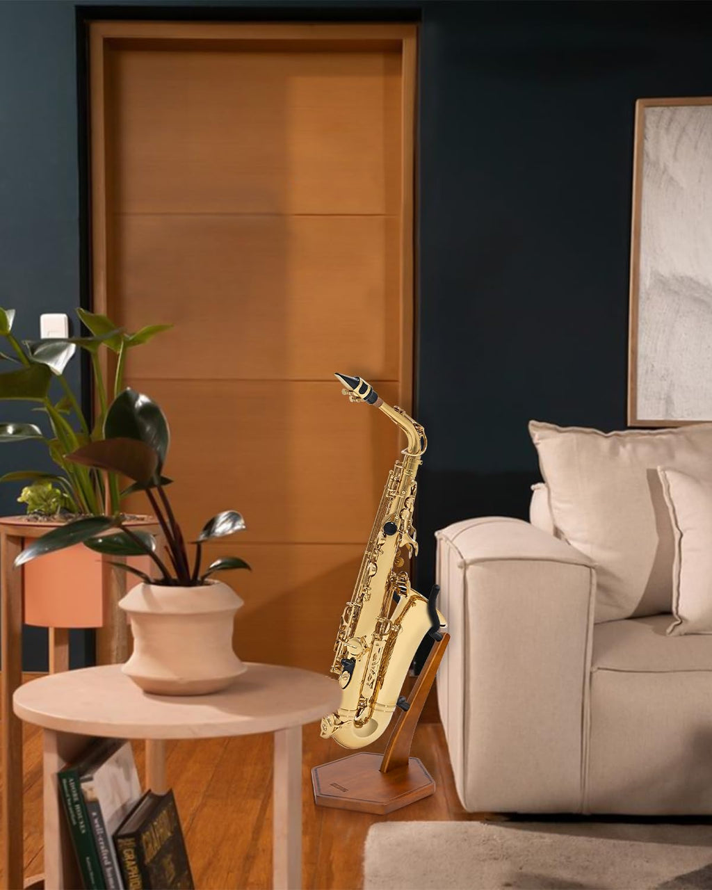 Wooden Saxophone Stand K65265