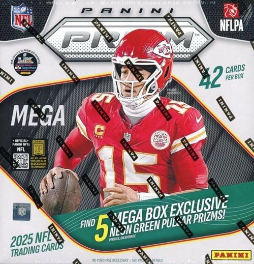 2025 Panini Football Factory Sealed MEGA Box Q643683