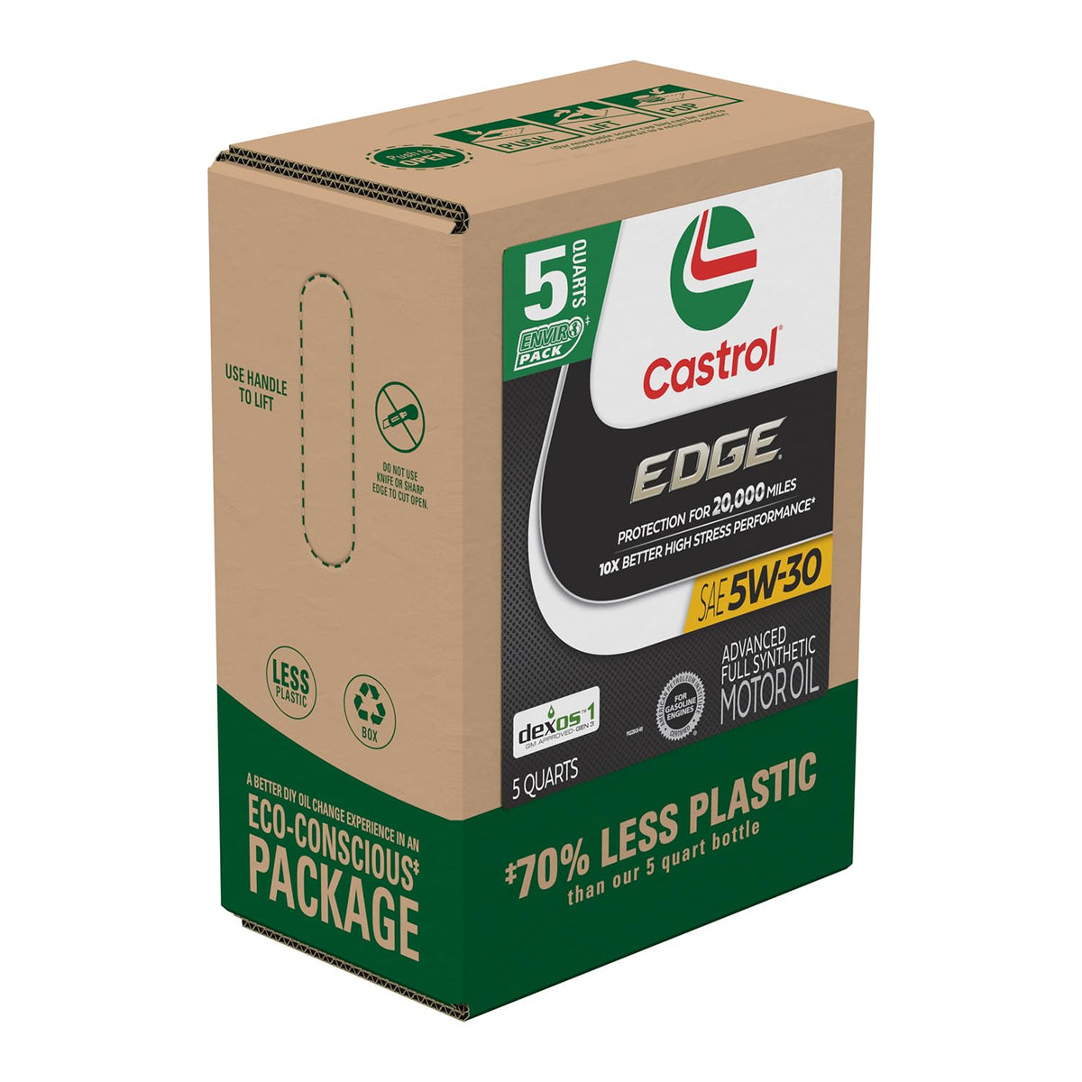 5W-30 Full Synthetic Motor Oil, 5 Quarts U181807