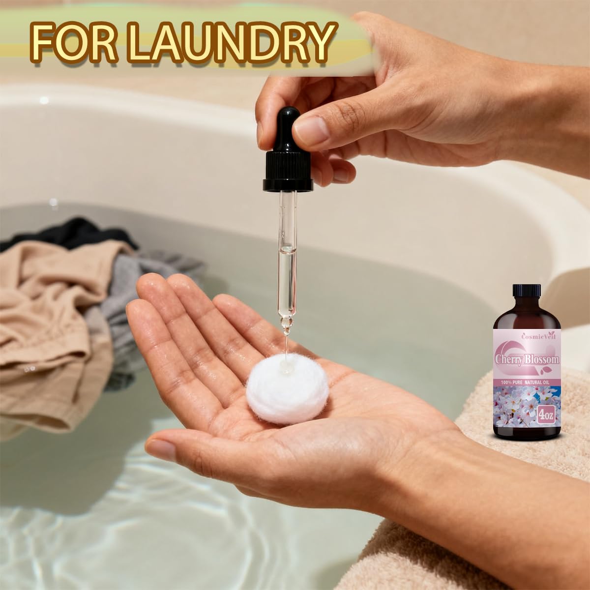 Peach 4 Fl Oz and Lavender 16 Fl Oz Essential Oil E748155