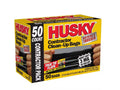 42 Gallon 50 Count 3 Mil Black Heavy Duty Trash Bags R406