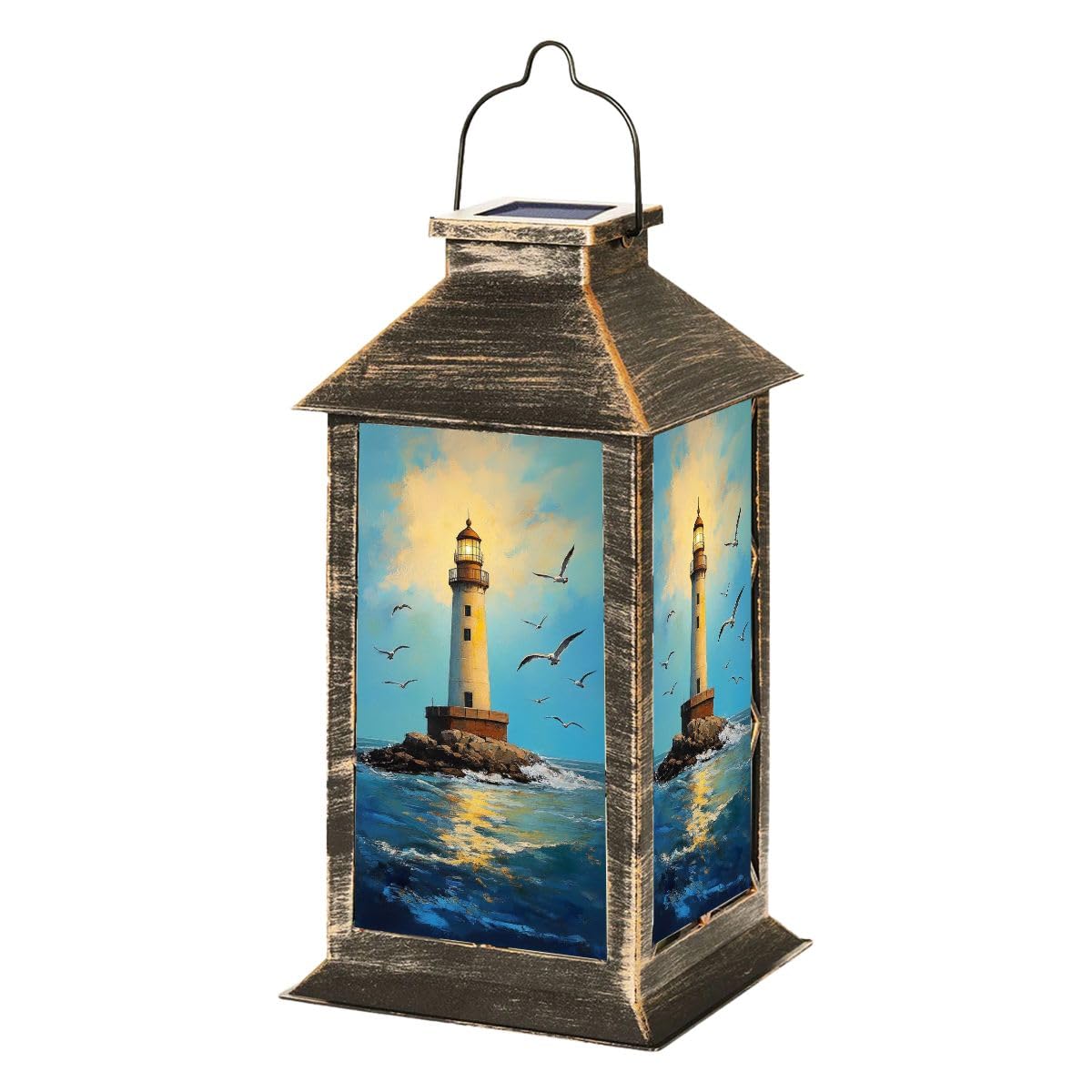 Waterproof Solar Powered Hanging Lantern U67549