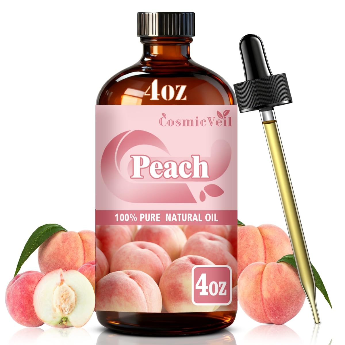 Peach 4 Fl Oz and Lavender 16 Fl Oz Essential Oil E748155