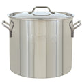40-qt Stainless Stockpot with Domed Lid F204954