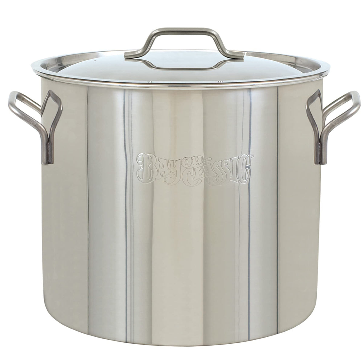 40-qt Stainless Stockpot with Domed Lid F204954