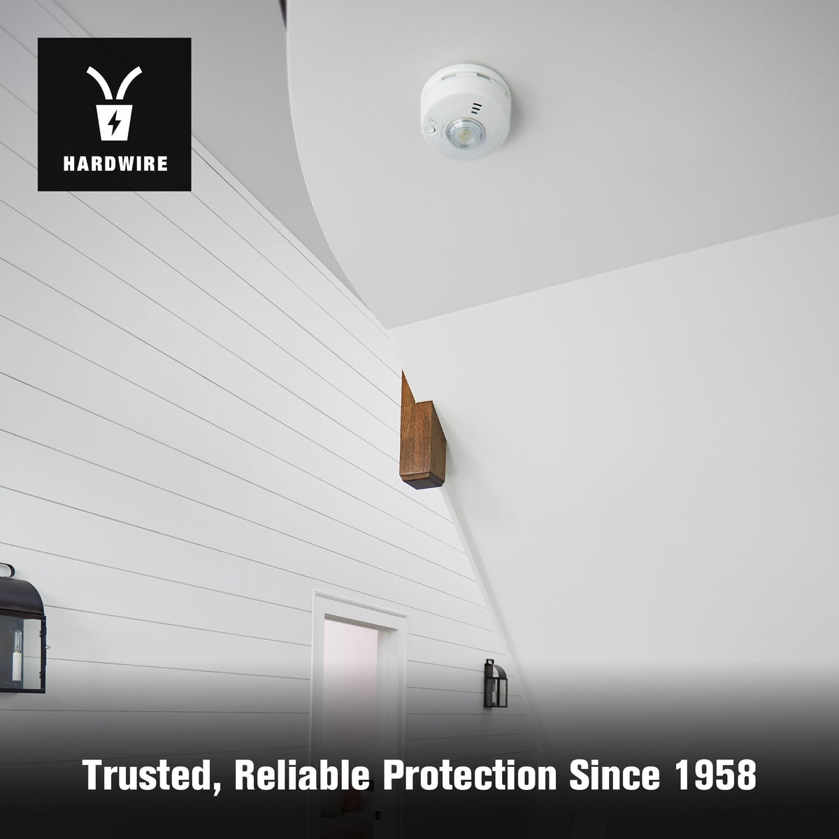 Hardwire Combination Smoke & Carbon Monoxide Alarm with LED Strobe K137