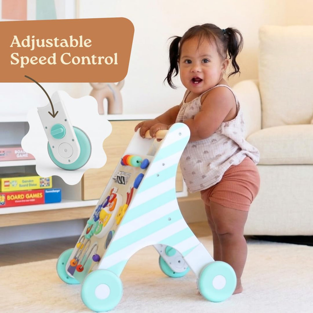 Wooden Baby Walker with Music & Lights A7857