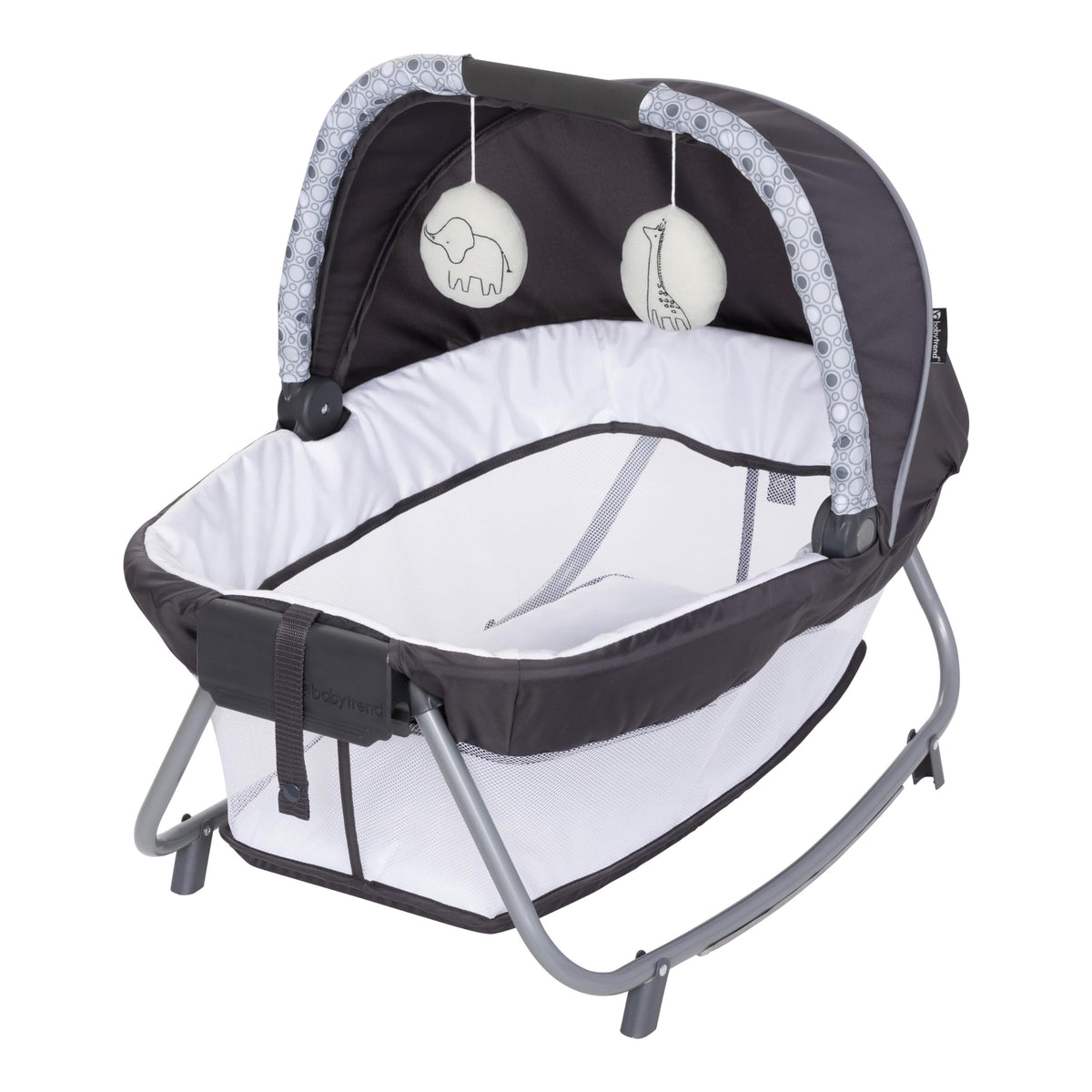 Nursery Den Playard with Rocking Cradle, Snooze Pod, Flip Over Changer I65025