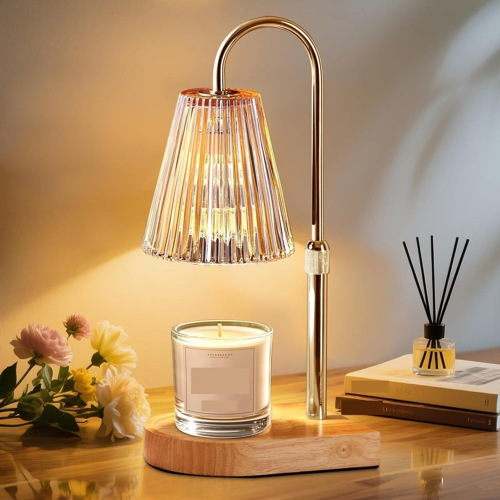 Height Adjustable Dimmable Candle Warmer Lamp with Timer S431973