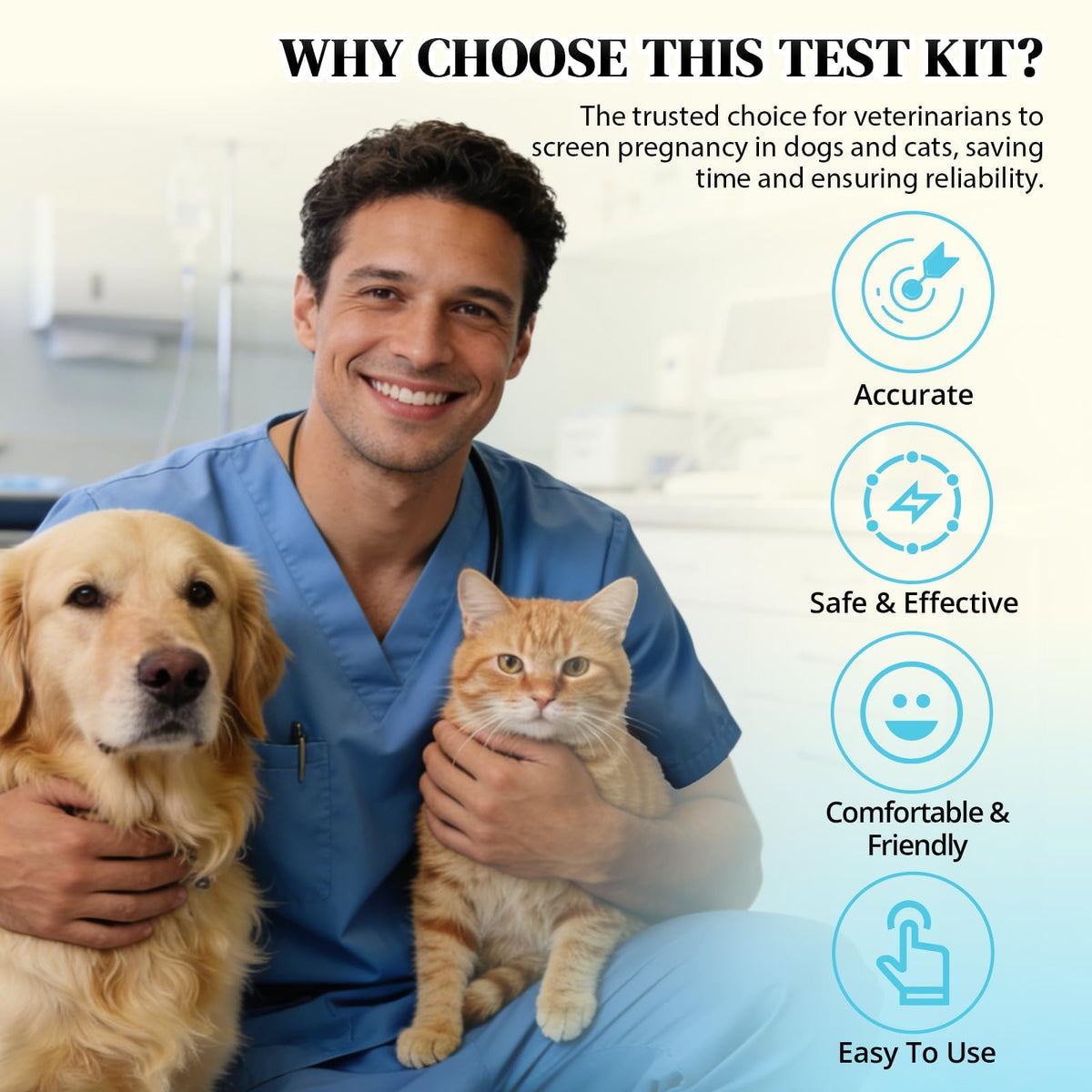 Dog & Cat Pregnancy Blood Test Kit 1 Pack L78396