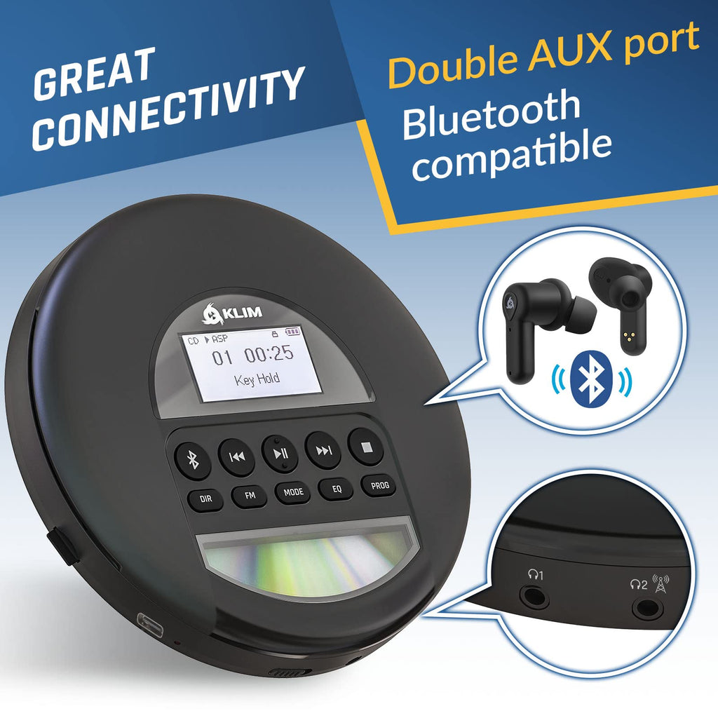 Portable CD Player with Headphones W755407