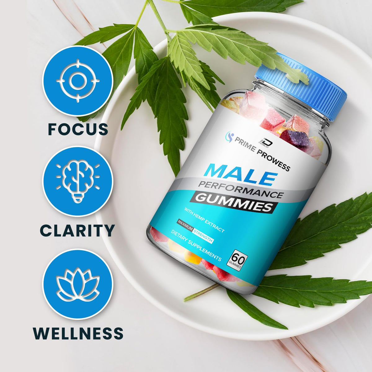 Hemp Gummies 60 Gummies G98628