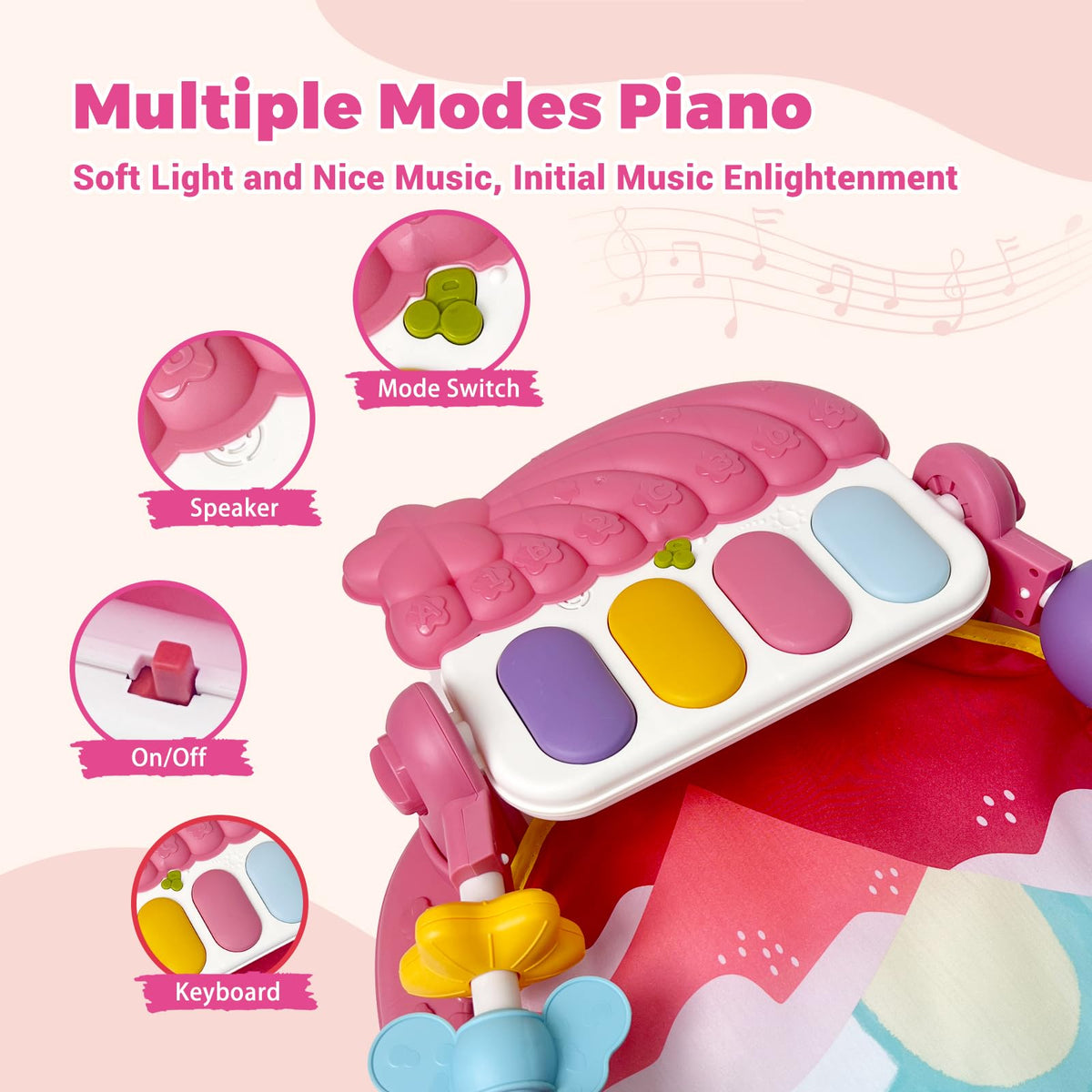 Baby Gym Play Mat and Bath Toys Z83278