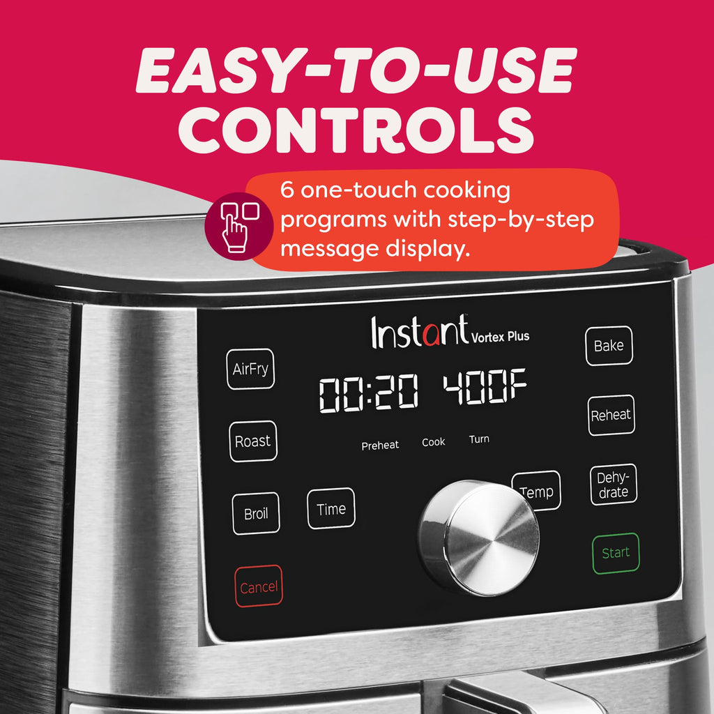 6-in-1 Stainless Steel Air Fryer Q72062