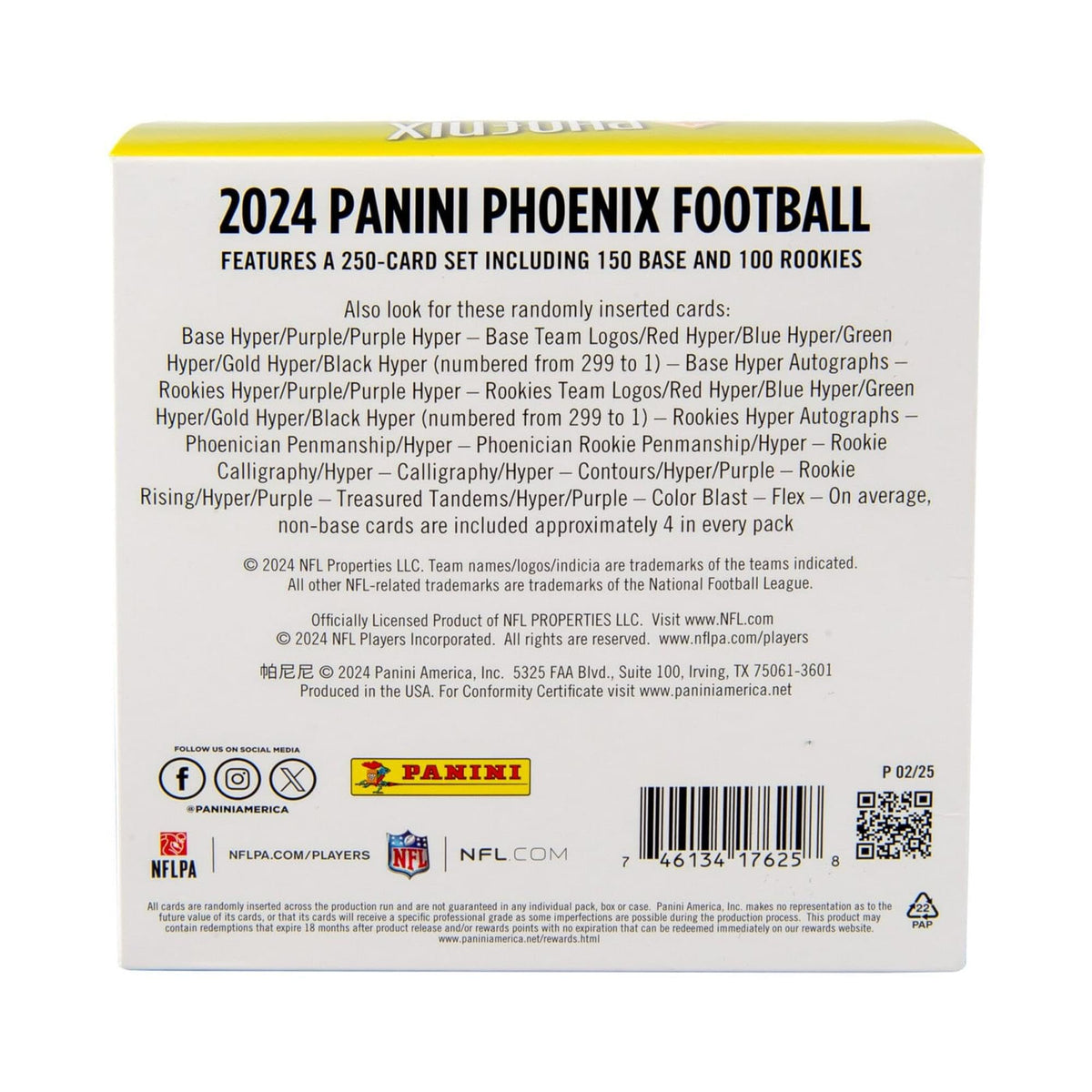 42 Cards NFL Football Trading Cards Mega Box J48105