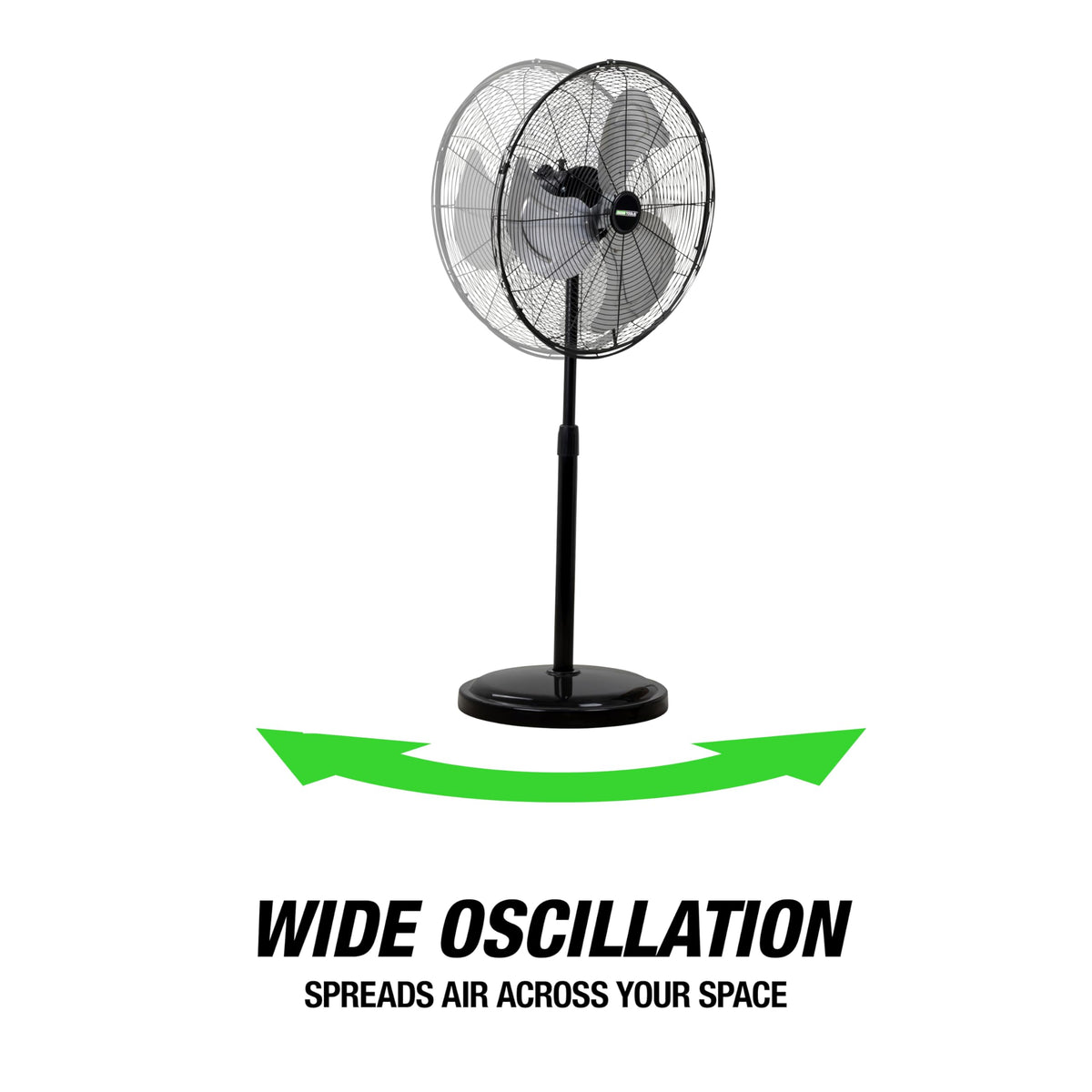 Adjustable 20 Inch Oscillating Pedestal Fan J766