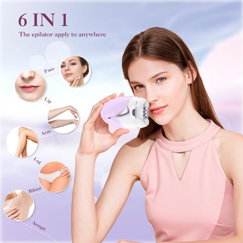 2-Speed Adjustable Epilator with 36 Tweezers D675348
