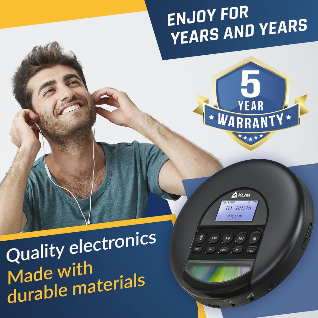 Portable CD Player with Headphones W755407