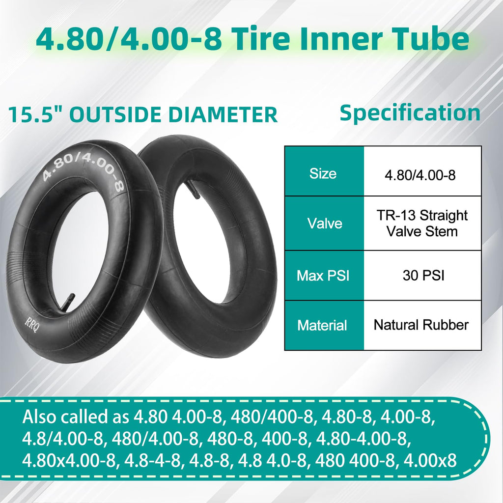 4.80/4.00-8 Tire Inner Tube 2 Pack G199