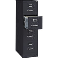 4 Drawer Vertical File with Lock, Black O71637