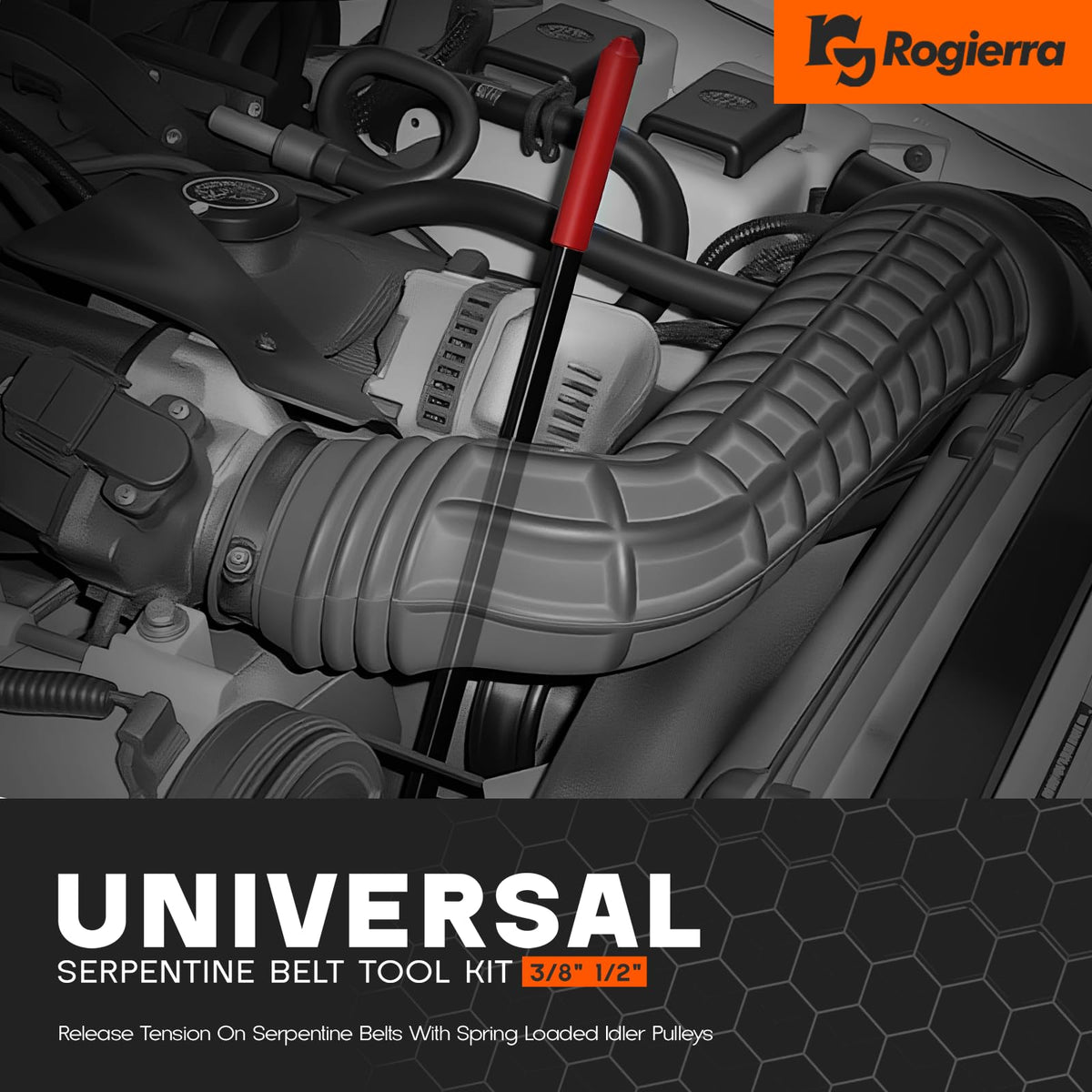 Universal Serpentine Belt Tool Kit, 8PCS Y775418