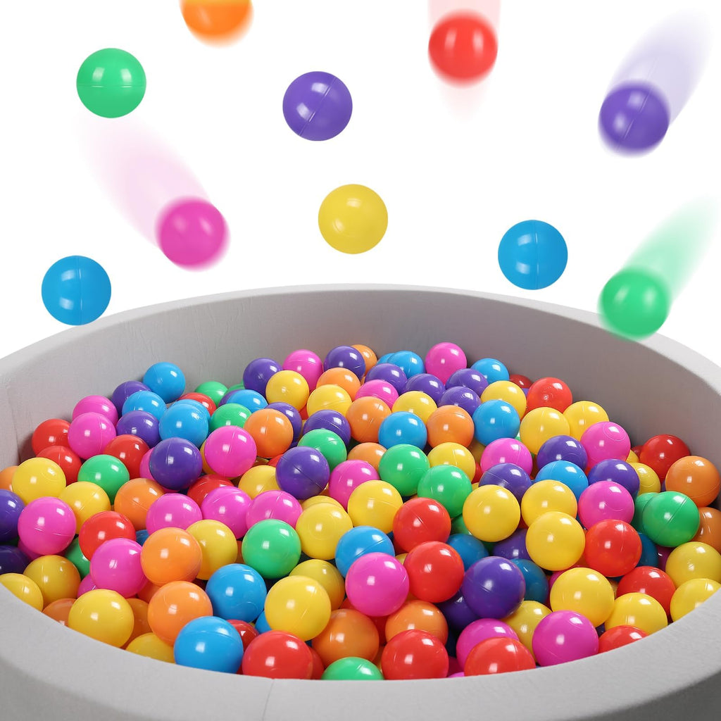 100 Pack BPA Free Colorful Plastic Balls C5057