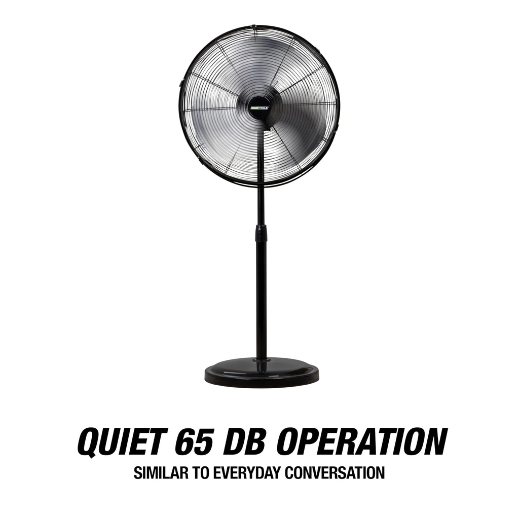 Adjustable 20 Inch Oscillating Pedestal Fan J766