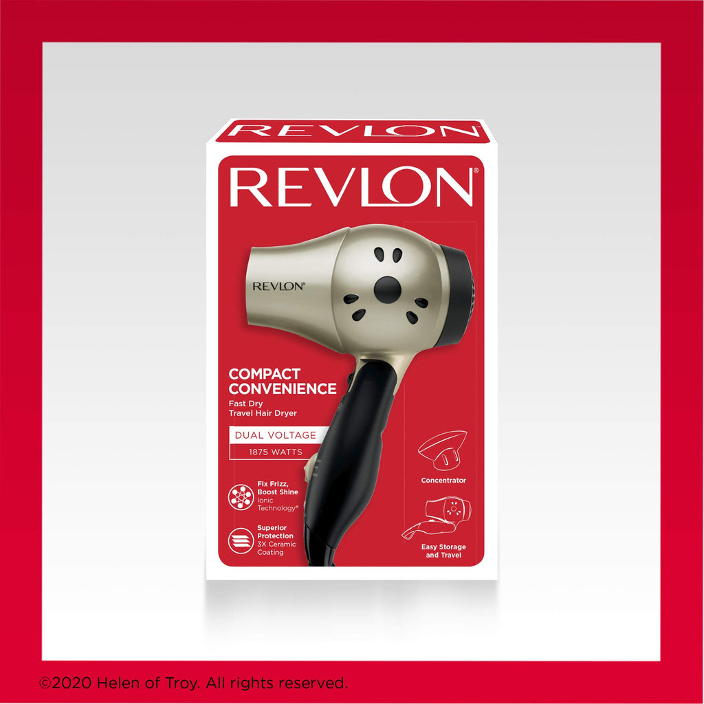 1875W Compact Folding Handle Hair Dryer V458