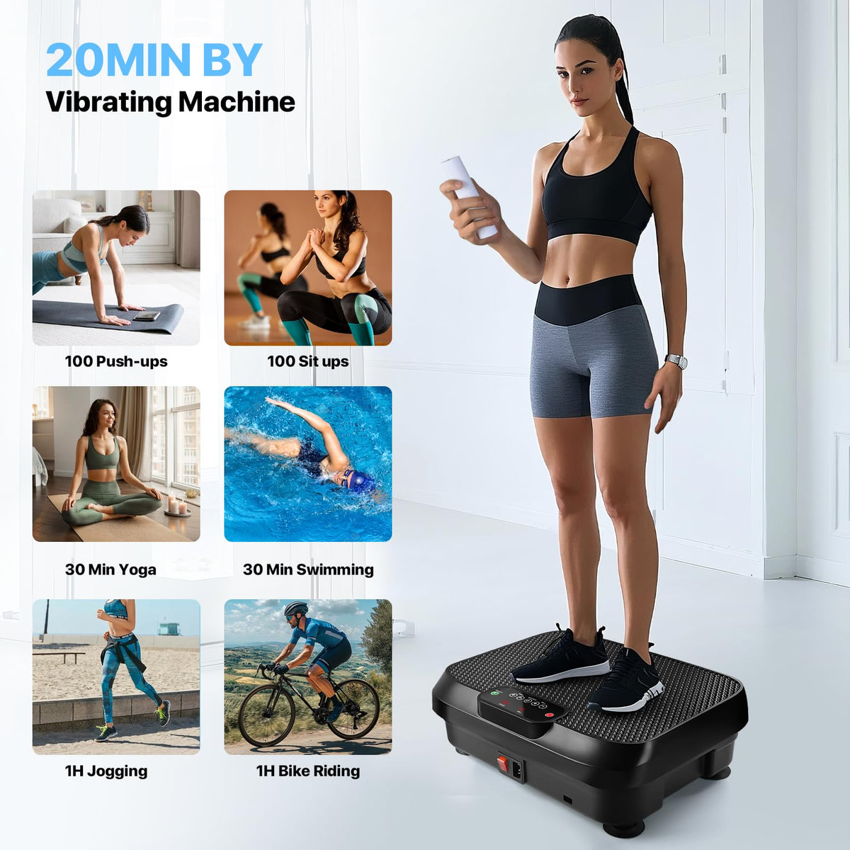 Vibration Plate Exercise Machine H9456