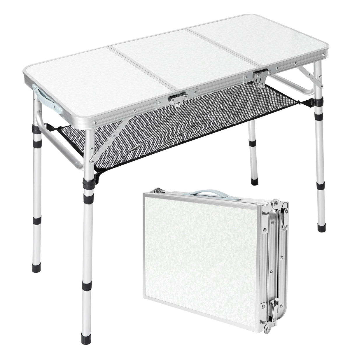 Folding Camping Table with Adjustable Height V617