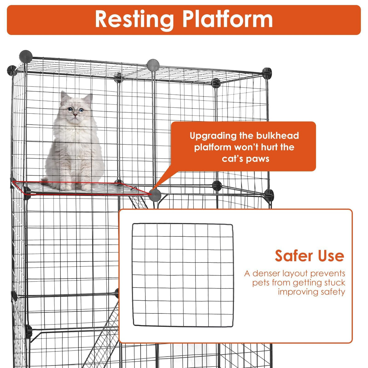 3-Tier Cat Cage Q4919