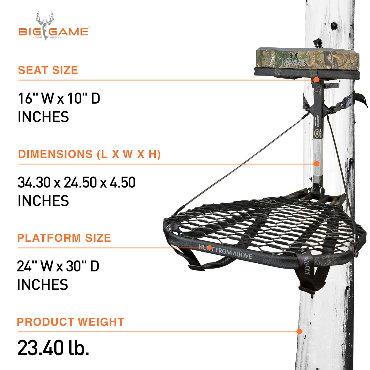 Hang On Tree Stand L960