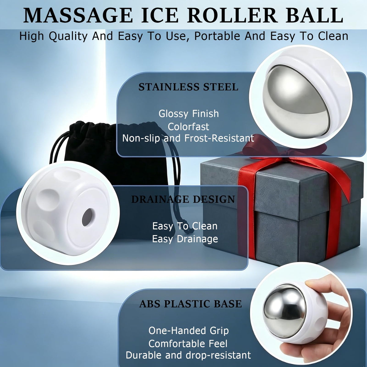 Ice Roller Ball Cold & Heat Therapy I3775