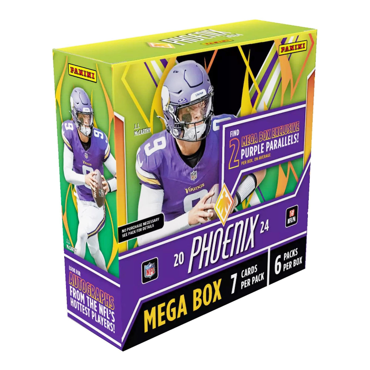42 Cards NFL Football Trading Cards Mega Box J48105
