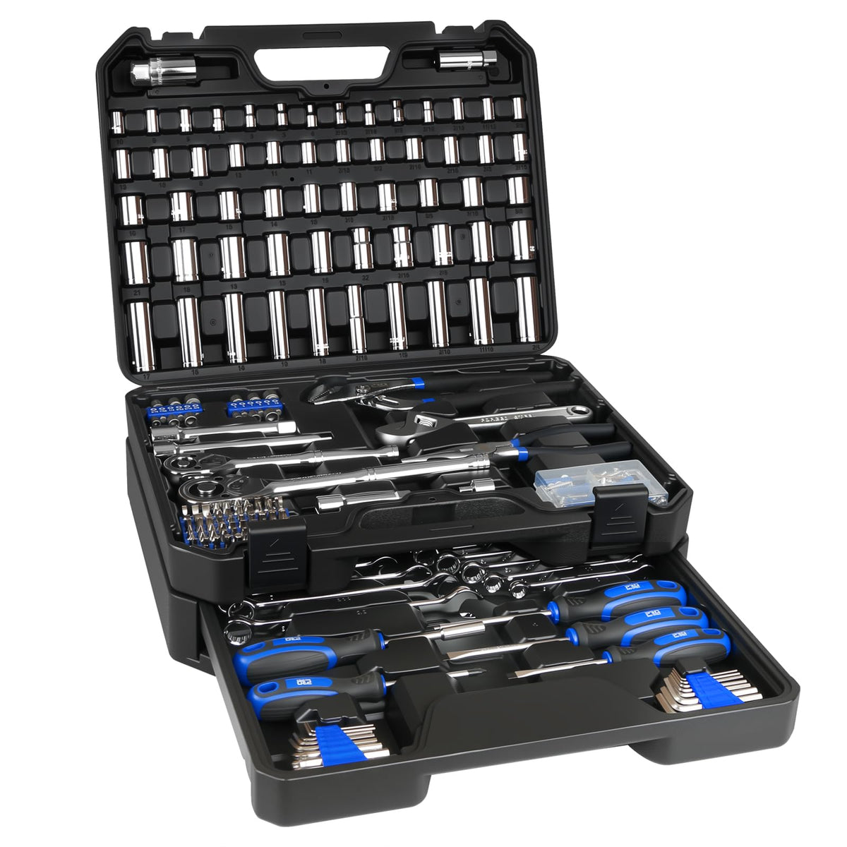 279-Piece Mechanics Tool Set with Toolbox S4744