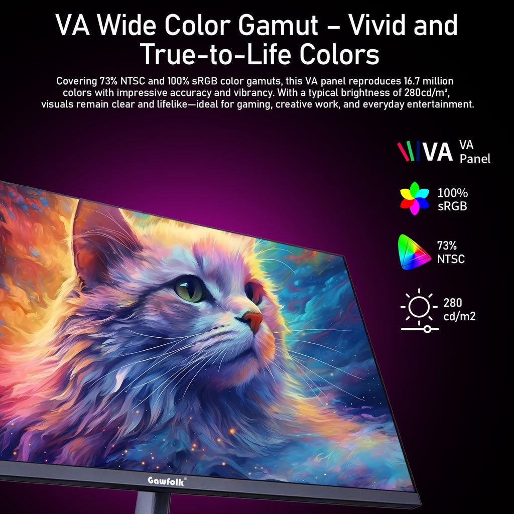 34 Inch Curved 100Hz WQHD Monitor with Speakers K94272