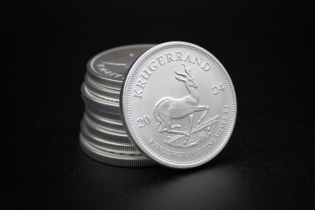 1 oz South African Silver Krugerrand Coin E33292