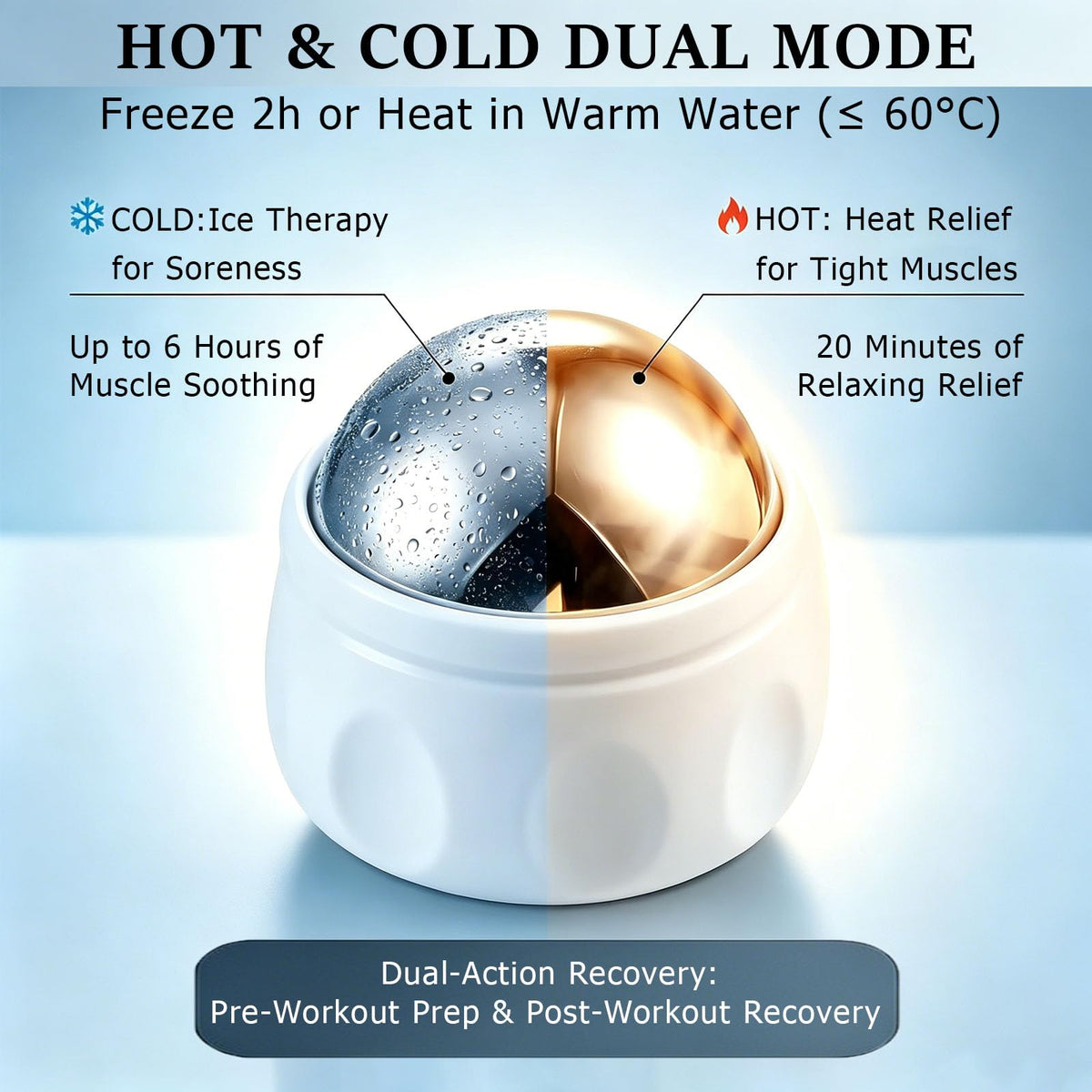 Ice Roller Ball Cold & Heat Therapy I3775