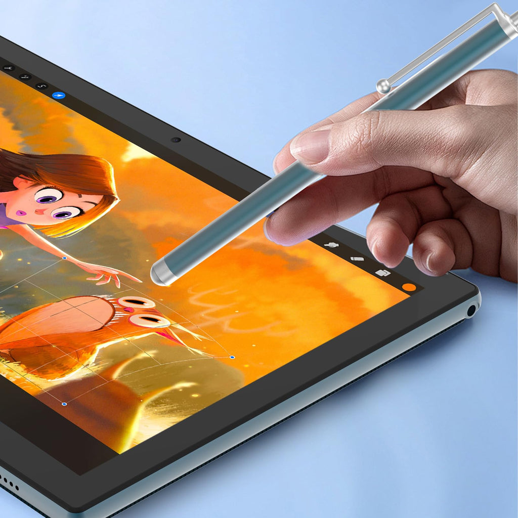 Android 15 Tablet 10.1 Inch 2 in 1 with Keyboard 8GB RAM 32GB ROM Quad-core IPS HD Touch Screen V384