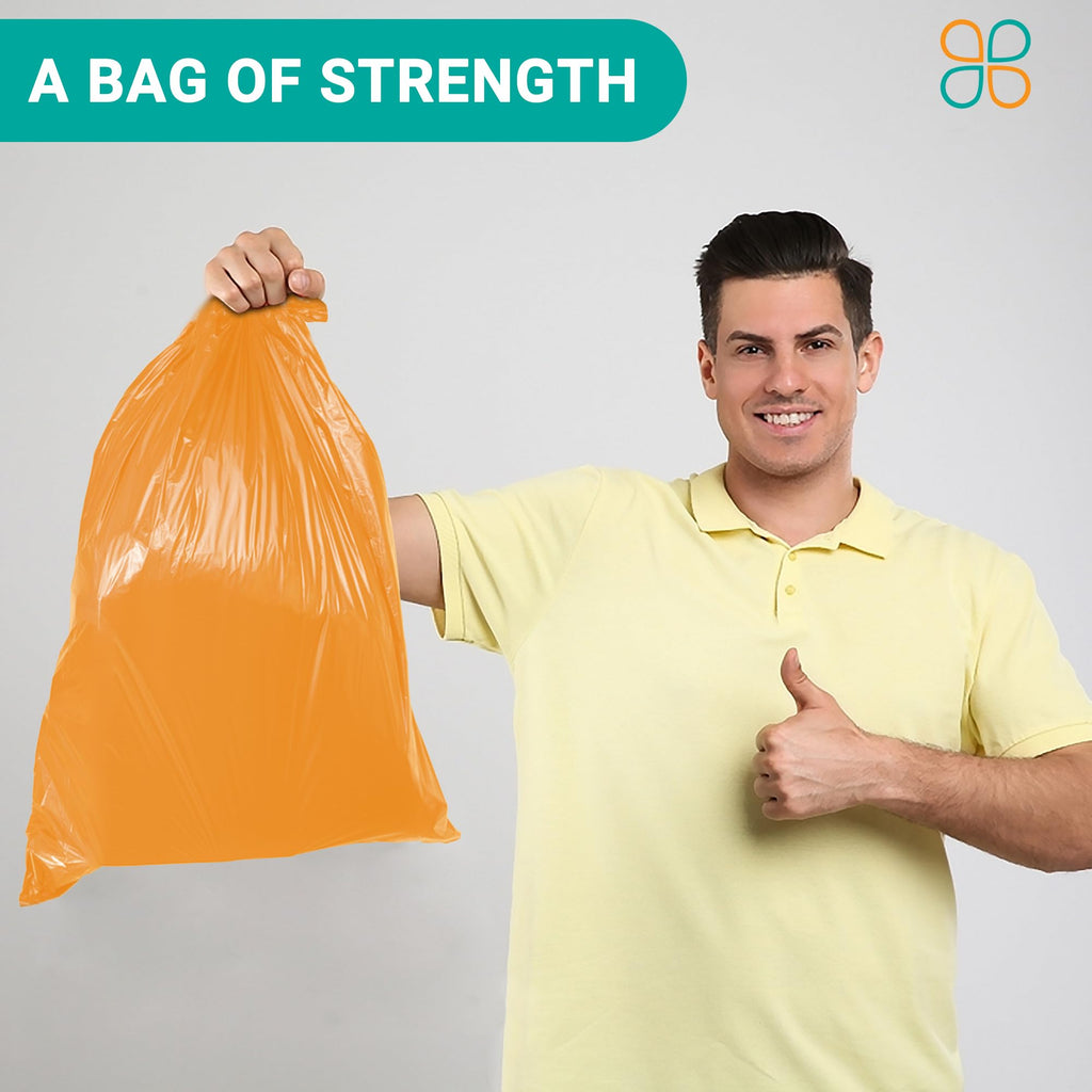 42-Gallon Heavy Duty Orange Contractor Bags 50-Count U431723
