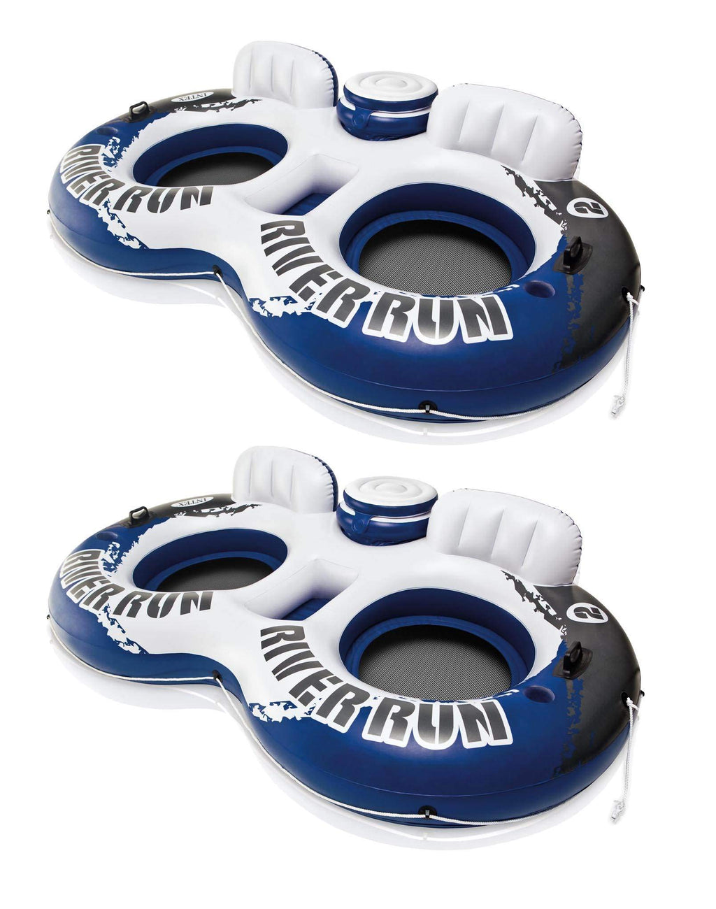 Inflatable 2-Person Floating Lake Lounge, 2-Pack K8061